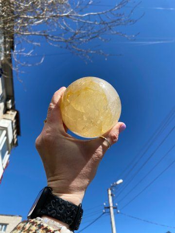 Куля "Giant citrine" 2421 фото